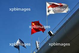 Paddock atmosphere - flags. 18.04.2024. Formula 1 World Championship, Rd 5, Chinese Grand Prix, Shanghai, China, Preparation Day.