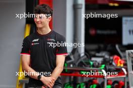 Oliver Bearman (GBR) Haas F1 Team Test Driver. 16.05.2024. Formula 1 World Championship, Rd 7, Emilia Romagna Grand Prix, Imola, Italy, Preparation Day.