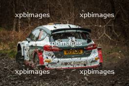 Seb Perez (GBR), 13.4.2024. Severn Valley Rally, British Rally Championship, Llandrindod Wells, Wales