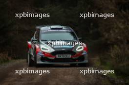 Osian Pryce (GBR), Ford Fiesta Rally 2, 1st Place,  13.4.2024. Severn Valley Rally, British Rally Championship, Llandrindod Wells, Wales
