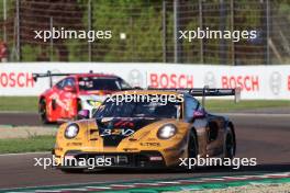 Yasser Shahin (AUS) / Morris Schuring (NLD) / Richard Lietz (AUT) #91 Manthey EMA Porsche 911 GT3 R LMGT3. 20.04.2024. FIA World Endurance Championship, Round 2, 6 Hours of Imola, Imola, Italy, Saturday.