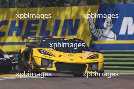 Tom Van Rompuy (BEL) / Rui Andrade (POR) / Charlie Eastwood (IRE) #81 TF Sport Corvette Z06 LMGT3.R. 20.04.2024. FIA World Endurance Championship, Round 2, 6 Hours of Imola, Imola, Italy, Saturday.