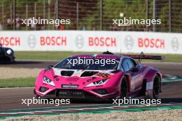 Sarah Bovy (BEL) / Doriane Pin (FRA) / Michelle Gatting (DEN) #85 Iron Dames Lamborghini Huracan LMGT3 Evo2. 20.04.2024. FIA World Endurance Championship, Round 2, 6 Hours of Imola, Imola, Italy, Saturday.