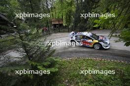 Gregoire Munster (LUX) / Louis Louka (BEL) M-Sport Ford Puma Rally1 Hybrid. 18-21.04.2024. World Rally Championship, Rd 4, Croatia Rally, Zagreb, Croatia. www.xpbimages.com, EMail: requests@xpbimages.com © Copyright: XPB Images