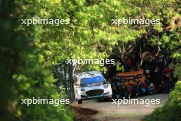 Adrien Fourmaux (FRA) / Alexandre Coria (FRA) M-Sport Ford World Rally Team Ford Puma Rally1 Hybrid. 18-21.04.2024. World Rally Championship, Rd 4, Croatia Rally, Zagreb, Croatia. www.xpbimages.com, EMail: requests@xpbimages.com © Copyright: XPB Images