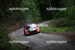 Andreas Mikkelsen (NOR) / Torstein Eriksen (NOR) Hyundai Shell Mobis World Rally Team, Hyundai i20 M Rally1 Hybrid. 18-21.04.2024. World Rally Championship, Rd 4, Croatia Rally, Zagreb, Croatia. www.xpbimages.com, EMail: requests@xpbimages.com © Copyright: XPB Images
