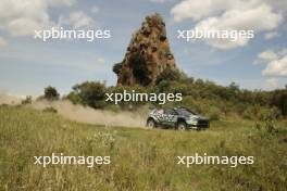 20, Oliver Solberg, Elliott Edmonson, Toksport WRT, Skoda Fabia RS.  27-31.03.2024. FIA World Rally Championship, Rd 3, Safari Rally Kenya, Naivasha, Kenya