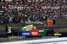 Formula One World Championship 1990 - GP F1 Suzuka Nelson Piquet (bra) Wlliams FW11B. 1st position