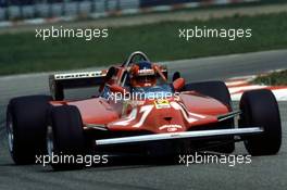 Gilles Villeneuve (CDN) Ferrari 126 CK