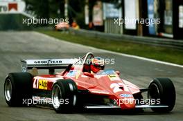 Formuna One World Championship 1982 GP F1 Zolder (B) Gilles Villeuve Ferrari 126C2 .Scuderia Ferrari Spa SEFAC after the crash dead