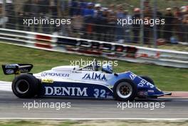 Riccardo Paletti (ITA) Osella FA1C Ford Cosworth