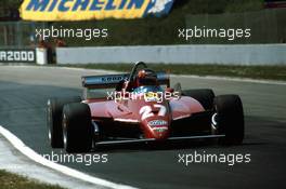 Formuna One World Championship 1982 GP F1 Imola (I) Gilles Villeneuve Ferrari 126C2 .Scuderia Ferrari Spa SEFAC 2nd position