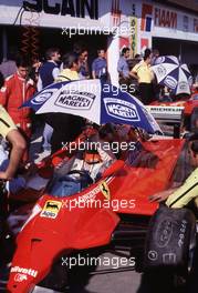 Formula One World Championship 1982 GP F1 Imola (I) Gilles Villeneuve (CND) Ferrari 312T4