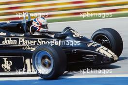 Formula One Championship 1982 - Nigel Mansell (Gbr) Lotus 87 - John Player Team Lotus