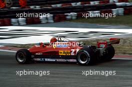 Formula One World Championship 1982 GP F1 Imola (I) Gilles Villeneuve (CND) Ferrari F2007 126C Scuderia Ferrari Spa SEFAC 2nd position