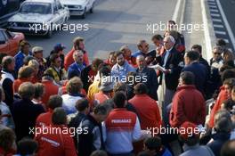 the race director Remo Cattini (ITA) during drivers'briefing