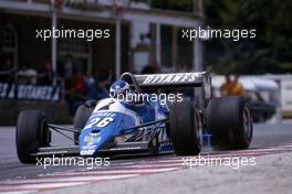 Raul Boesel (BRA) Ligier JS 21 Ford Cosworth