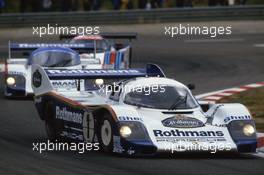 Jacky Ickx (BEL) Jochen Mass (GER) Porsche 956 GrC Porsche Rothmans 1st position