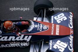 Bruno Giacomelli (ITA) Toleman TG 183B Hart