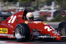 Rene' Arnoux (FRA) Ferrari 126 C2B