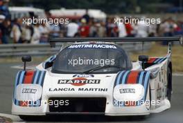 Piercarlo Ghinzani (ITA) Hans Heyer (GER) Michele Alboreto (ITA)Lancia LC2 Ferrari Turbo CL C Lancia Martini