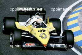 Formula One World Championship 1983 - Alain Prost (F) Renault RE40 Team Equipe Renault Elf