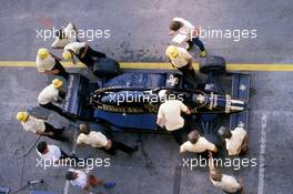 Elio de Angelis (ITA) Lotus 94T Renault