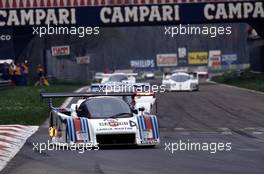 Michele Alboreto (ITA) Riccardo Patrese (ITA) Lancia LC2 Ferrari Turbo CL C Lancia Martini