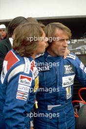 Keke Rosberg (FIN) and Jacques Laffite (FRA) Williams