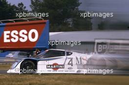 Teo Fabi (ITA) Alessandro Nannini (ITA) Michele Alboreto (ITA)Lancia LC2 Ferrari Turbo CLC Martini Lancia
