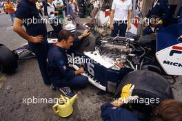 Riccardo Patrese (ITA) Brabham BT 52B Bmw Engine