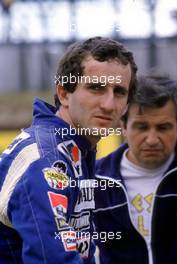 Formula One World Championship 1983 - GP F1 South AFrica Kyalami Alain Prost (F) Renault RE40 Team Equipe Renault Elf