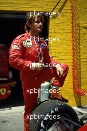 Rene Arnoux (FRA) Ferrari