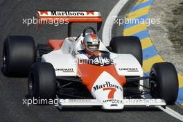 John Watson (GBR) McLaren MP4/1C Ford Cosworth 3rd position