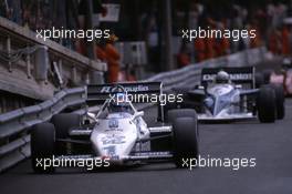 Keke Rosberg (FIN) Williams FW 08C Ford Cosworth 1st position