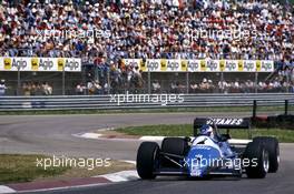 Raul Boesel (BRA) Ligier JS21 Ford Cosworth
