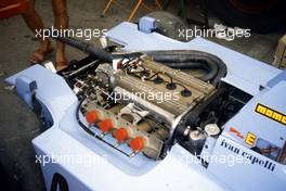 Engine of Ralt Rt3 Alfa Romeo Novamotor by Pedrazzani Brothers