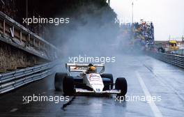Fia Formula One World Championship 1984 - Gp F1 Montecarlo Ayrtn Senna (bra) Toleman TG184 Hart