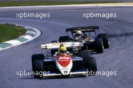 Ayrton Senna da Silva (BRA) Toleman TG 184 Hart