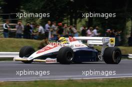 Ayrton Senna da Silva (BRA) Toleman TG 184 Hart 3rd position