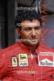 Michele Alboreto (ITA) Ferrari 2nd position