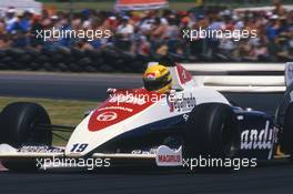Ayrton Senna da Silva (BRA) Toleman TG184 Hart