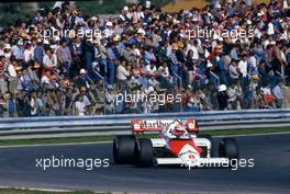 Niki Lauda (AUT) McLaren Mp4/2 Tag Porsche 2nd position and World Champion