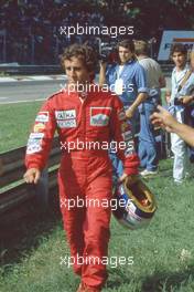 Alain Prost (FRA) McLaren after the withdrawal