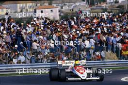 Ayrton Senna da Silva (BRA) Toleman TG184 Hart 3rd position