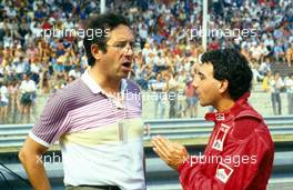 Formula One World Championship 1984 Michele Alboreto (ita) Ferrari 126 C4 With Mauro Forghieri Team ferrari
