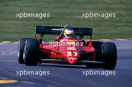 Michele Alboreto (ITA) Ferrari 126 C4