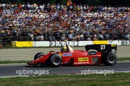Michele Alboreto (ITA) Ferrari 126 C4
