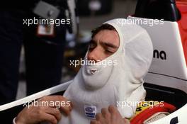 Ayrton Senna da Silva (BRA) Toleman TG 184 Hart