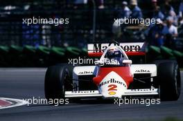 Alain Prost (FRA) McLaren MP4/2B Tag Porsche 3rd position